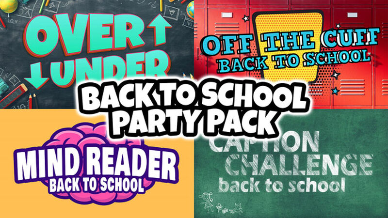 Back to School Party Pack
